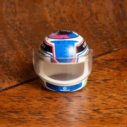 Kimi Antonelli 2026 Custom Lego Minifig Helmet