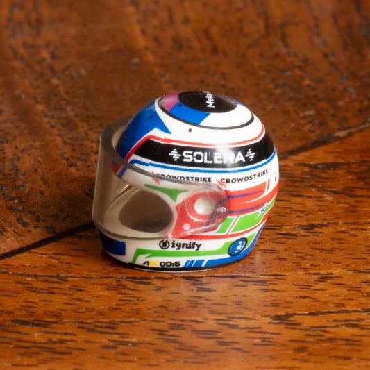 Kimi Antonelli 2026 Custom Lego Minifig Helmet