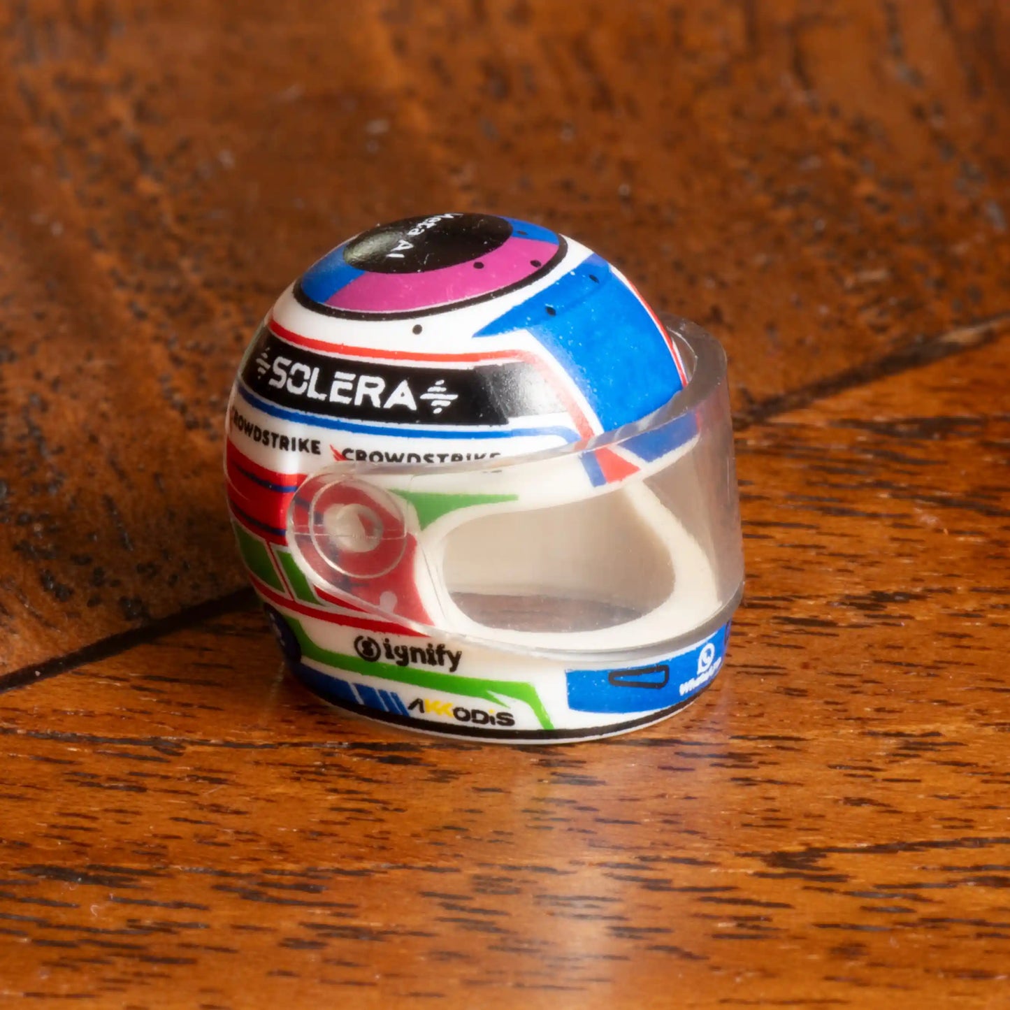 Kimi Antonelli 2026 Custom Lego Minifig Helmet