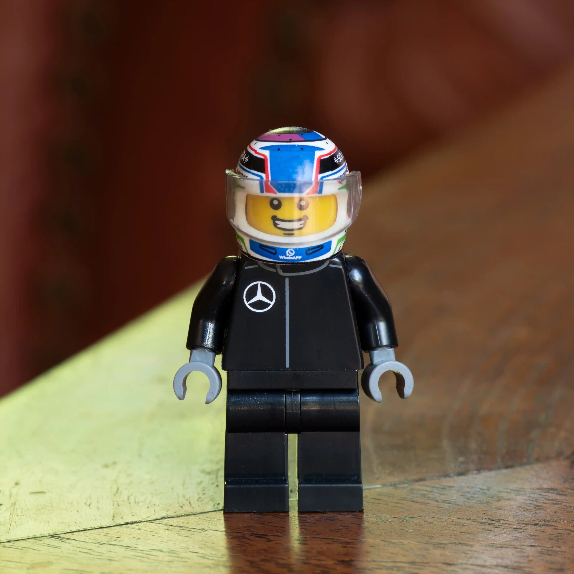 Kimi Antonelli 2026 Custom Lego Minifig Helmet