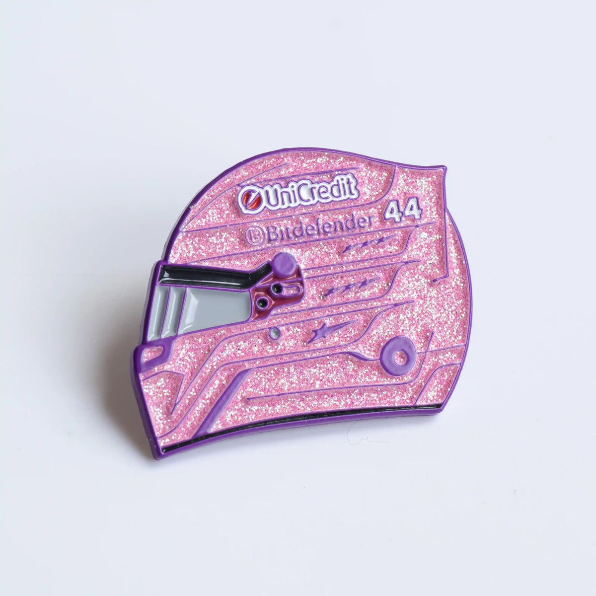 Lewis Hamilton 2026 Monaco Helmet Enamel Pin
