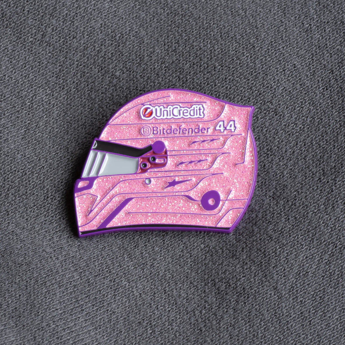 Lewis Hamilton 2026 Monaco Helmet Enamel Pin