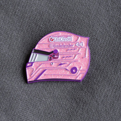 Lewis Hamilton 2026 Monaco Helmet Enamel Pin