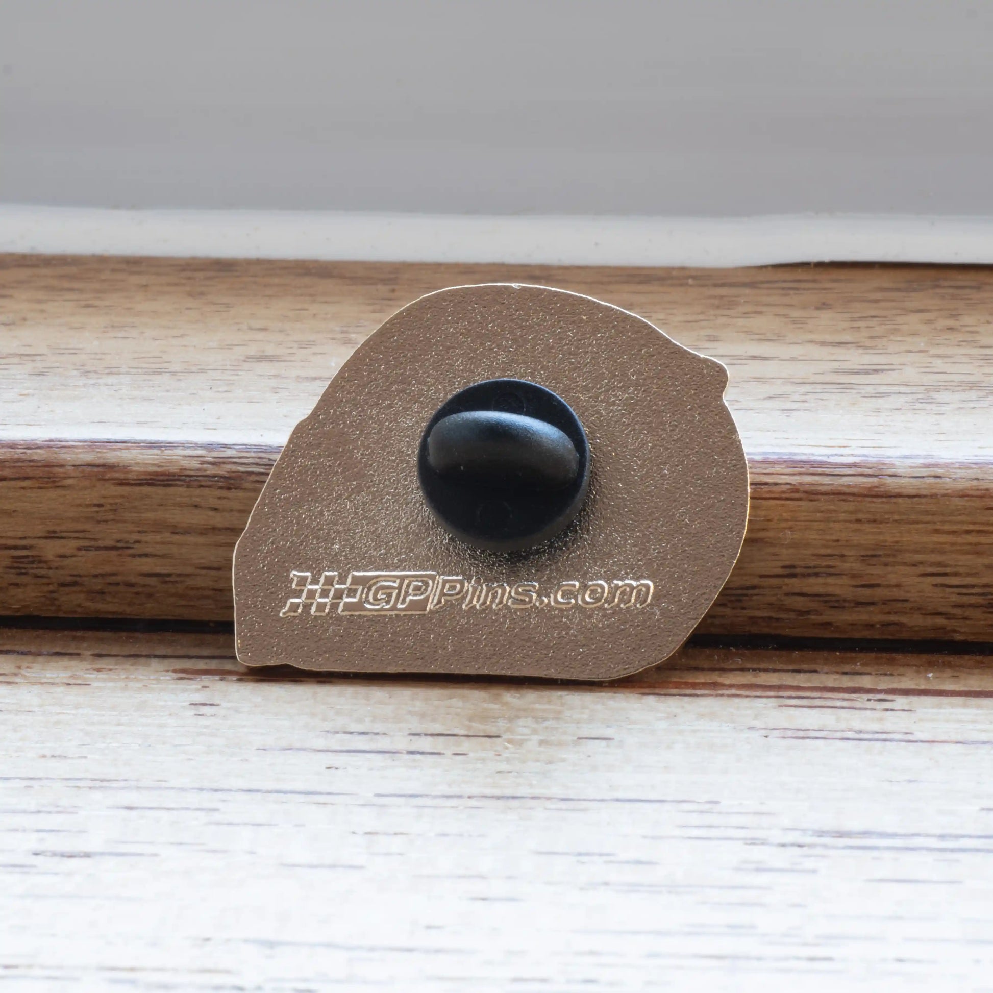 Lando Norris Golden Champion Helmet Enamel Pin back