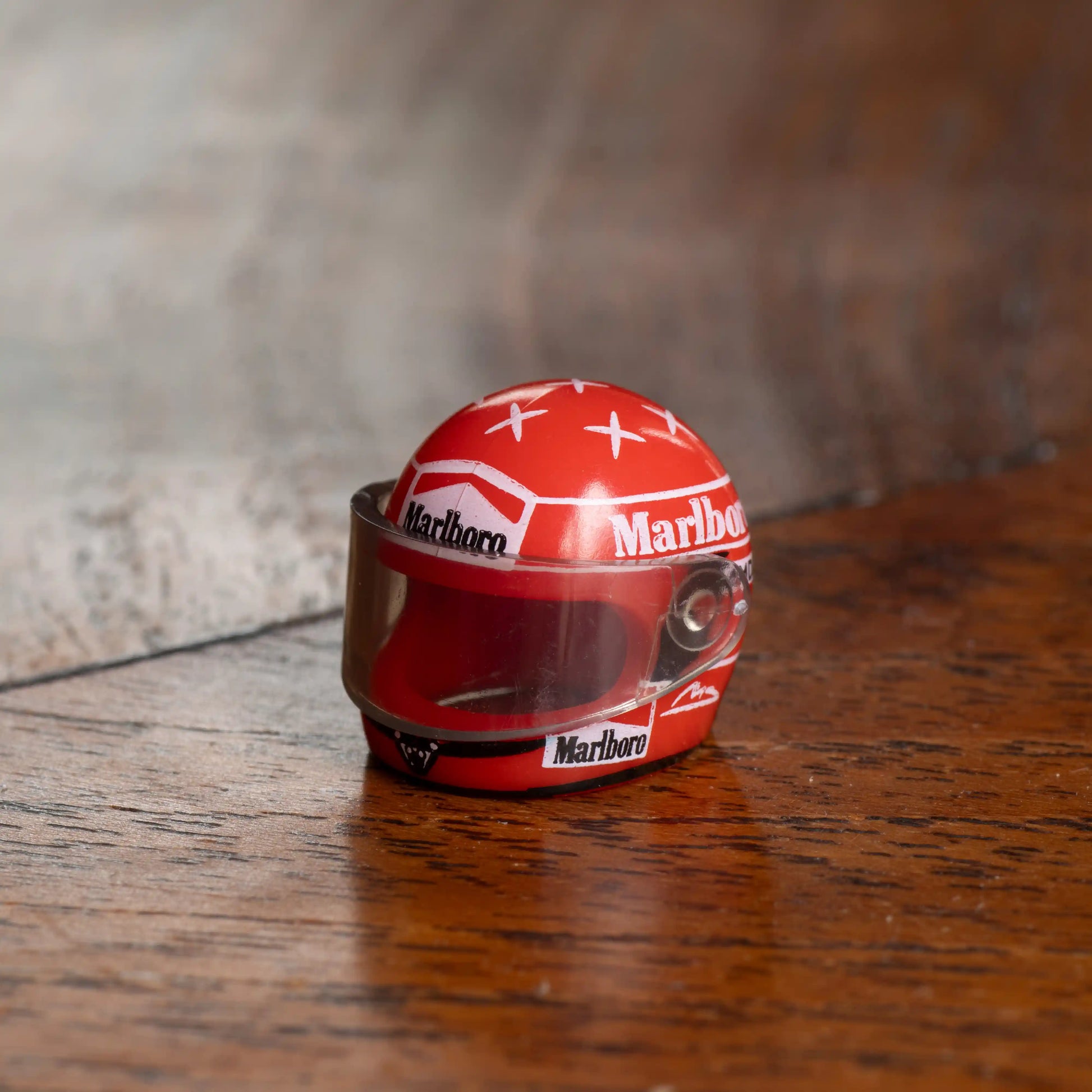 Michael Schumacher Custom Lego Minifig Helmet