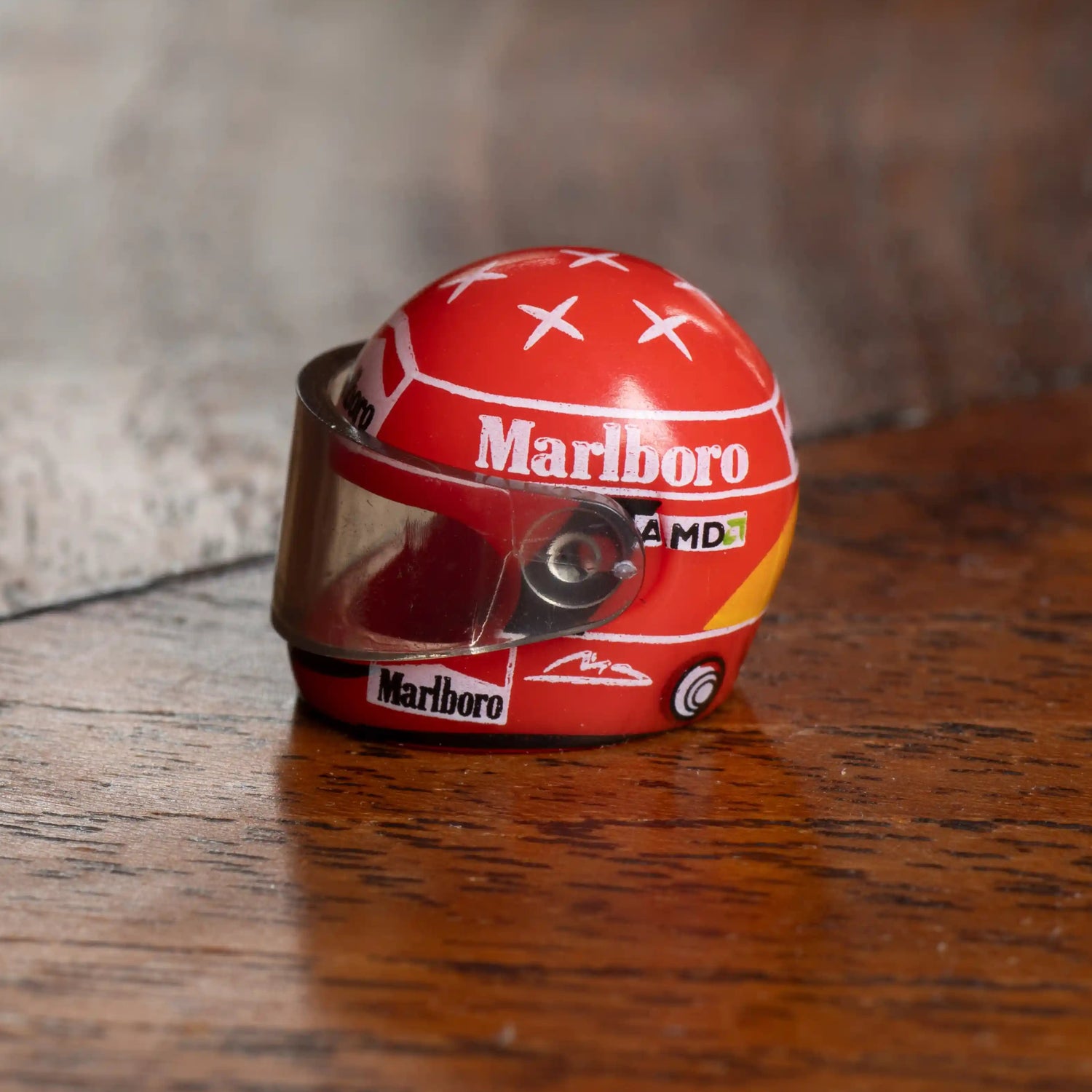 Michael Schumacher Custom Lego Minifig Helmet