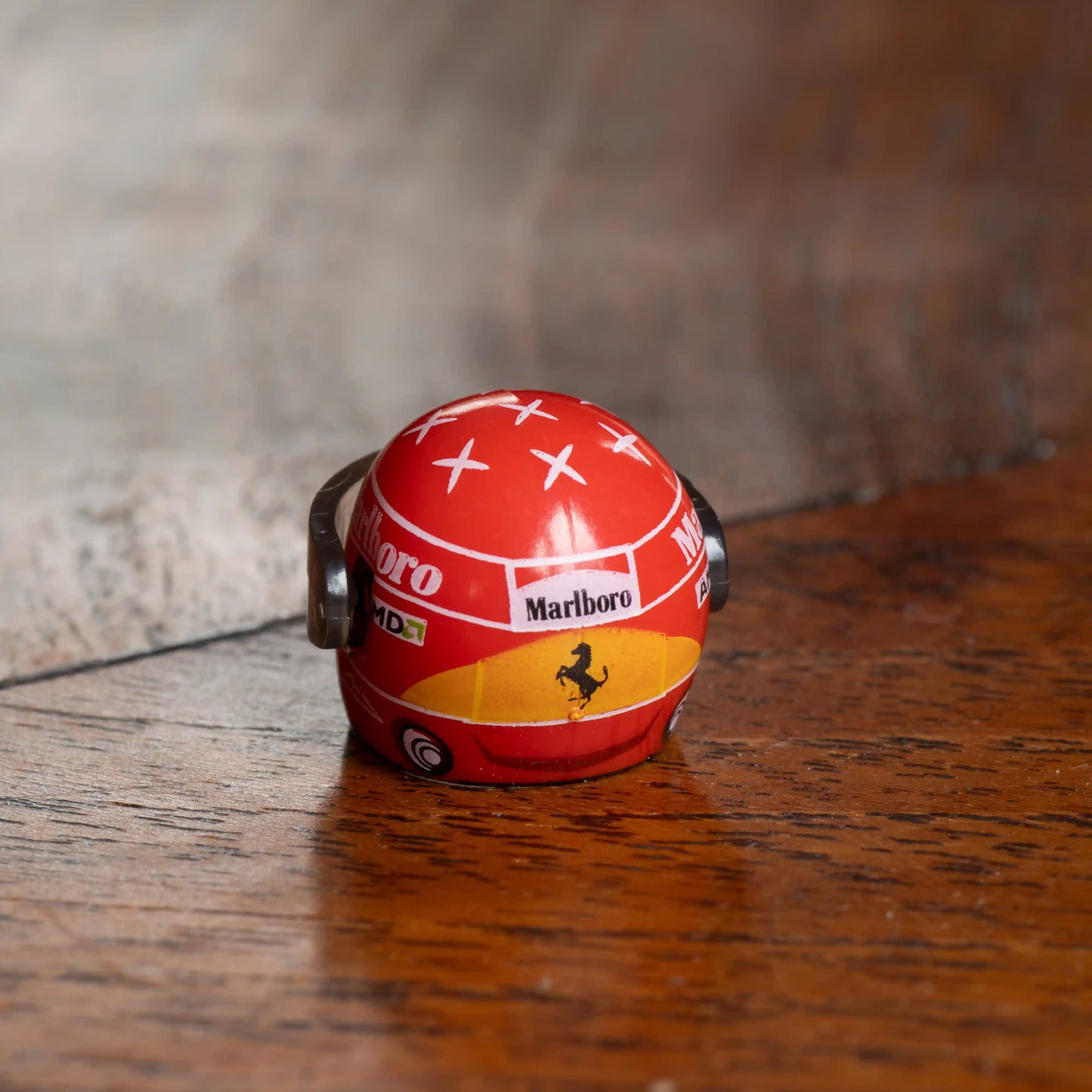 Michael Schumacher Custom Lego Minifig Helmet