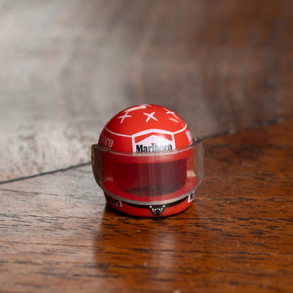 Michael Schumacher Custom Lego Minifig Helmet