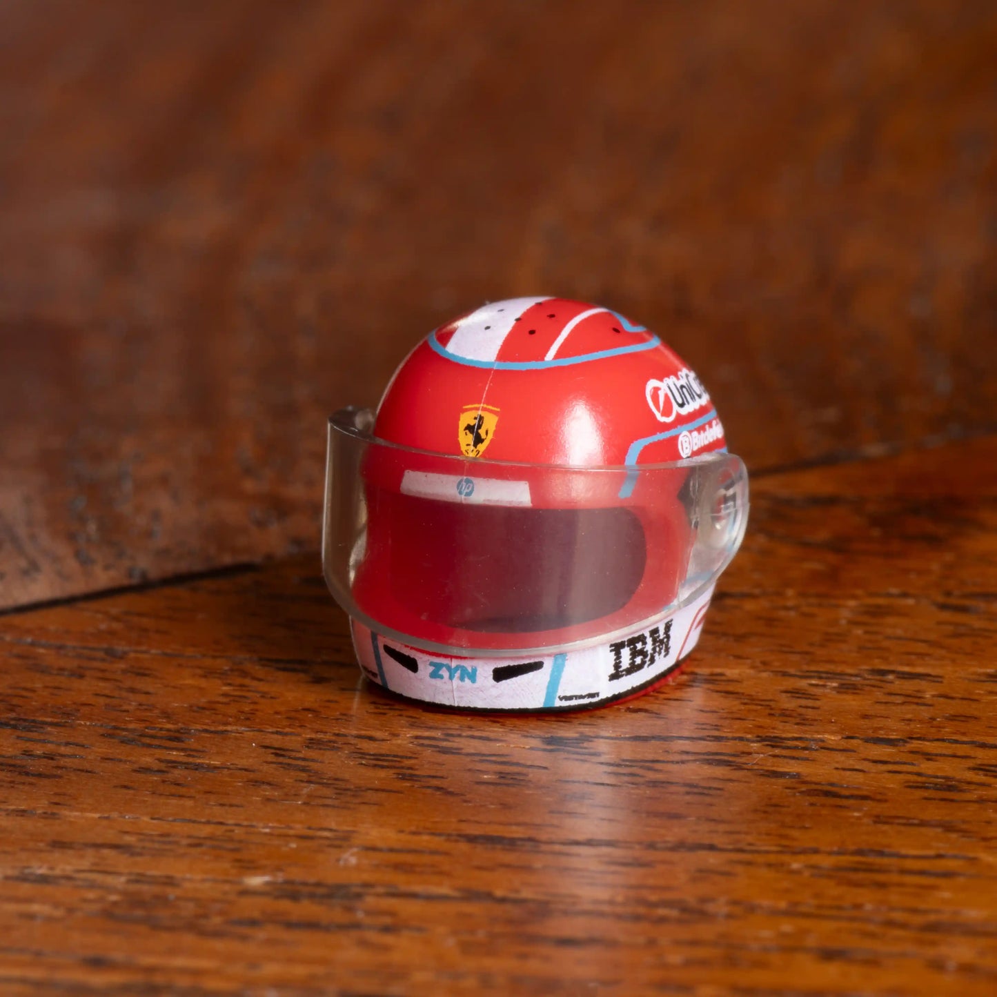 Charles Leclerc Custom Lego Minifig Helmet