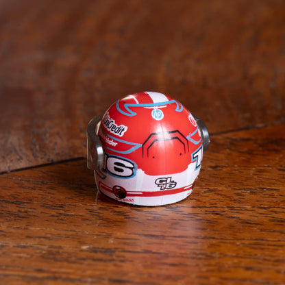 Charles Leclerc Custom Lego Minifig Helmet