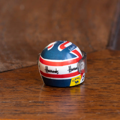 Nigel Mansell Custom Lego Minifig Helmet