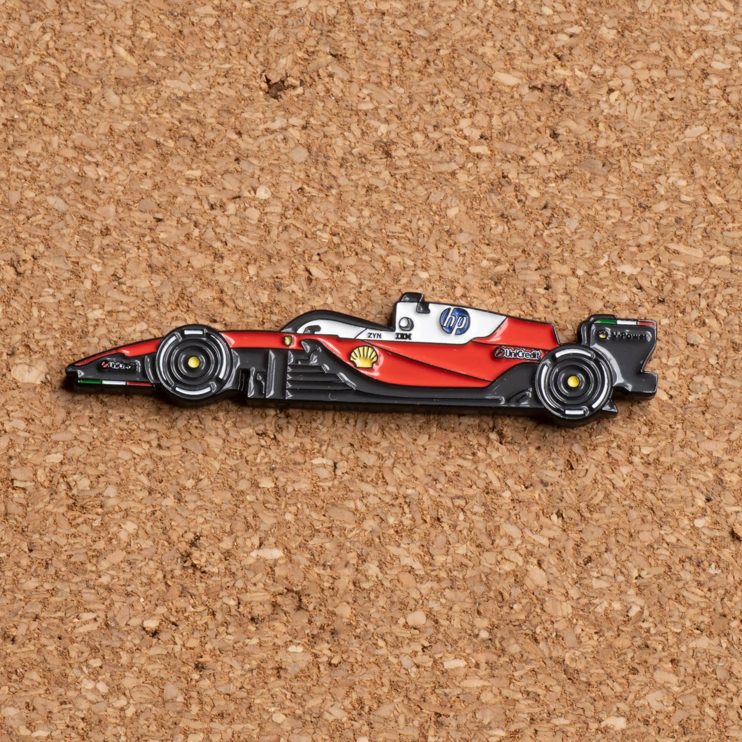 Ferrari SF-26 Formula One Car Enamel Pin