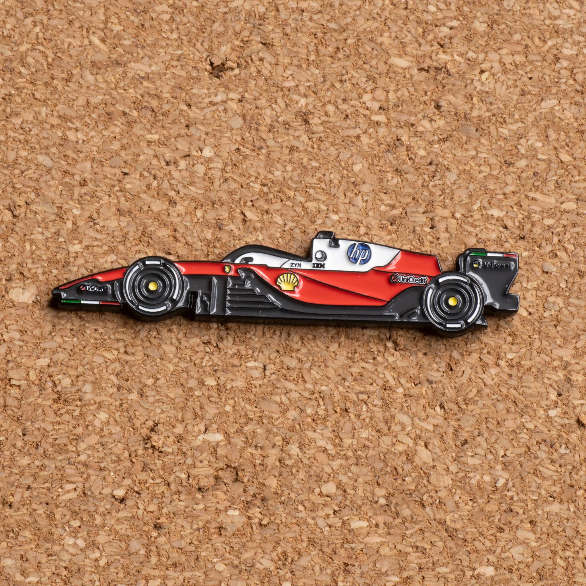 Ferrari SF-26 Formula One Car Enamel Pin