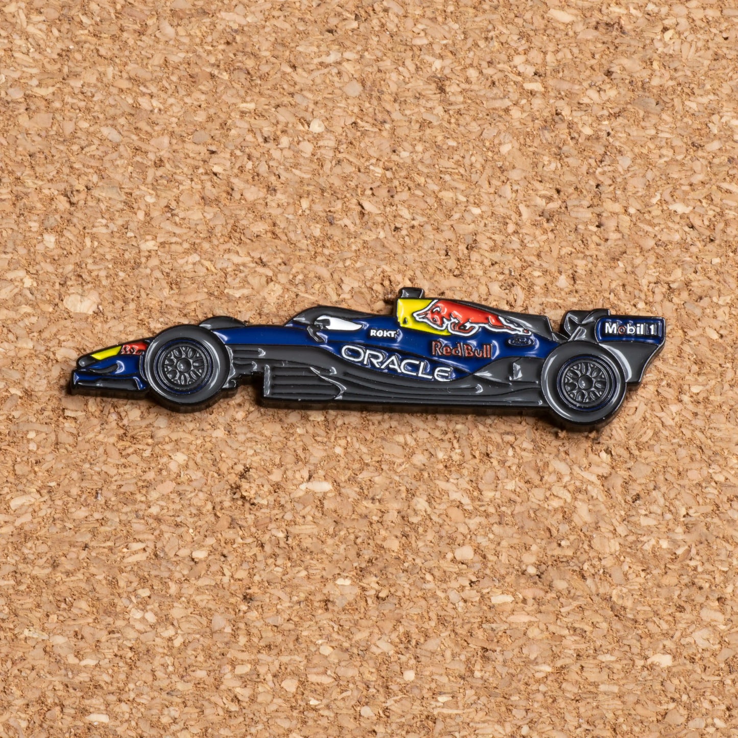 Red Bull Racing RB22 Formula One Car Enamel Pin