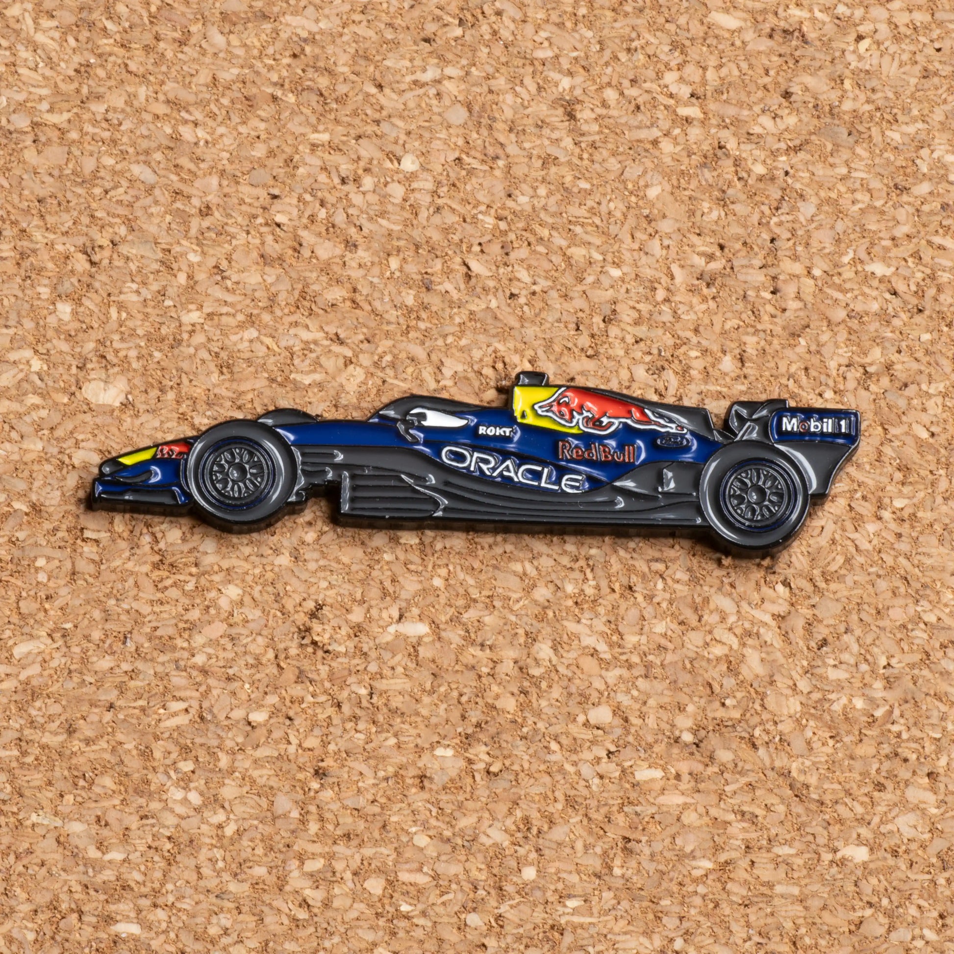 Red Bull Racing RB22 Formula One Car Enamel Pin