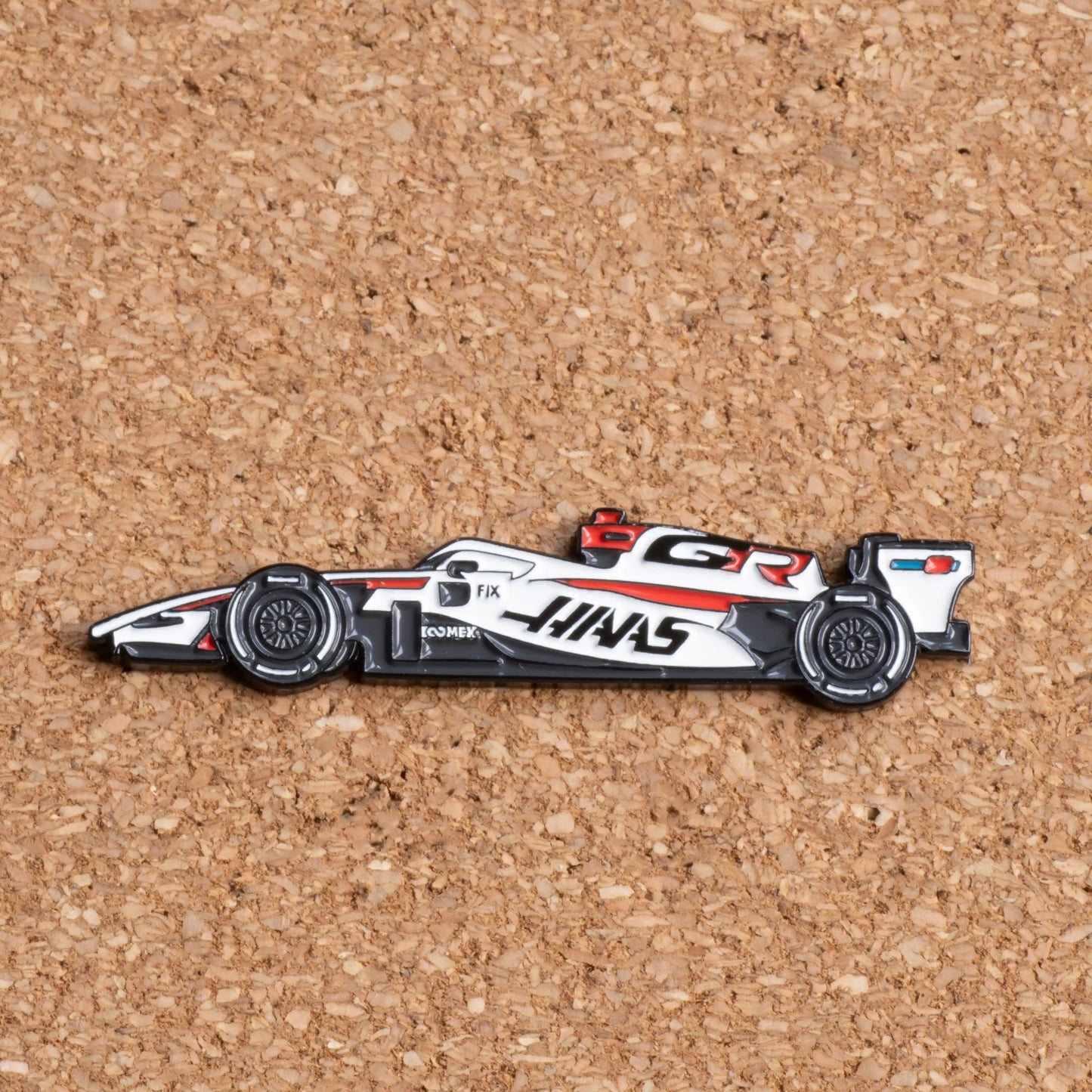 Haas VF-26 Formula One Car Enamel Pin
