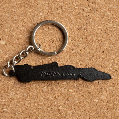 Mercedes W17 Formula One Car Enamel Keychain