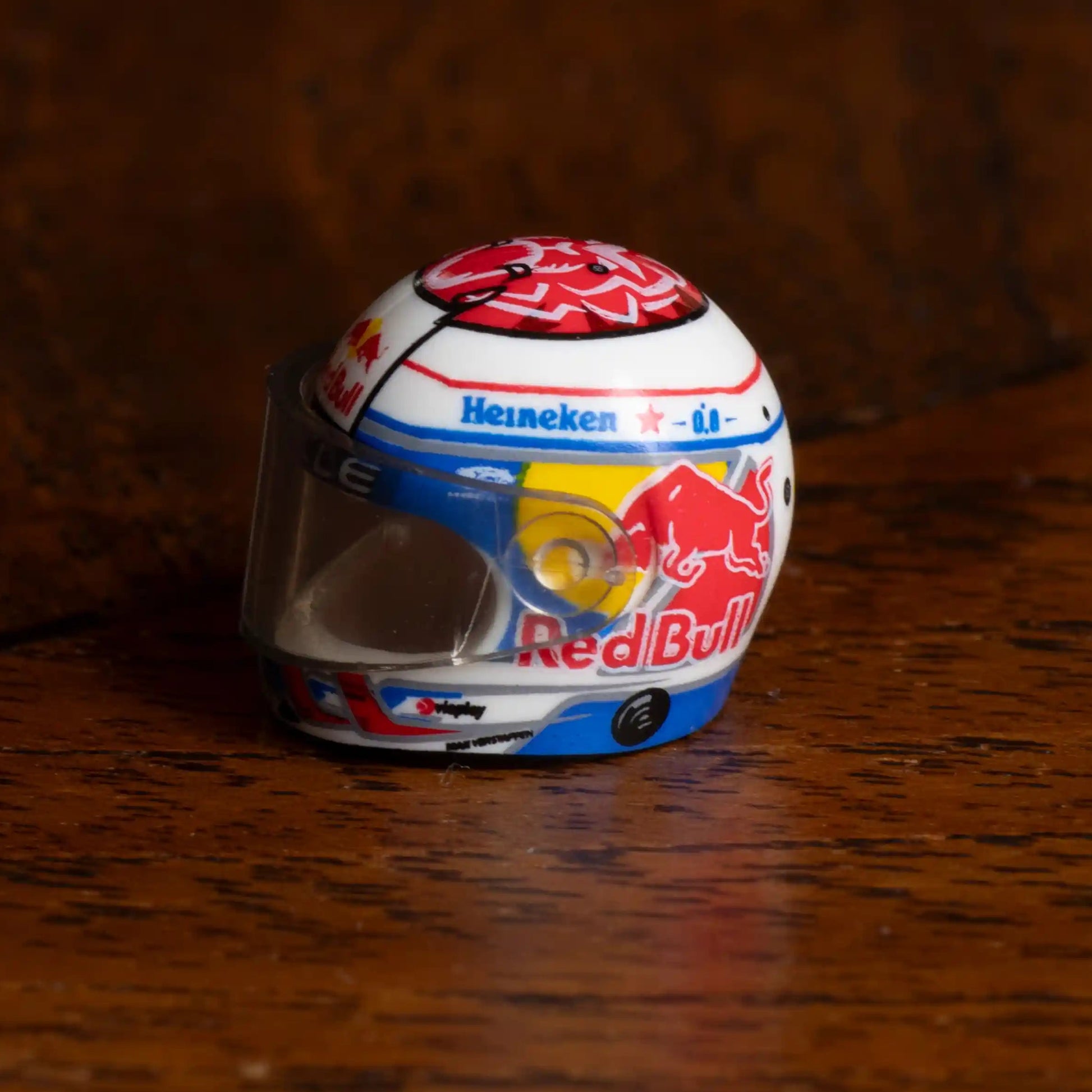 Max Verstappen Custom Lego Minifig Helmet