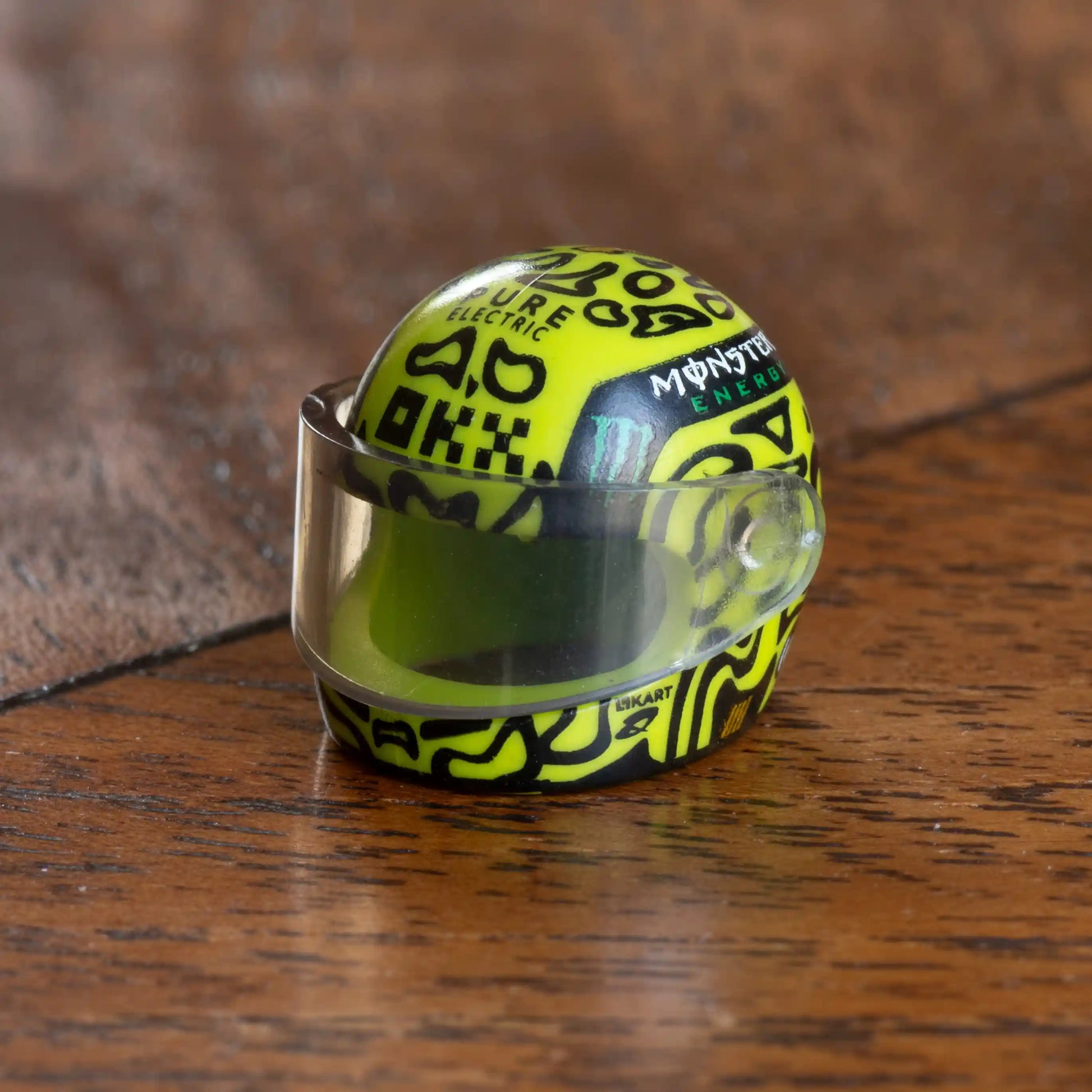 Lando Norris Custom Lego Minifig Helmet