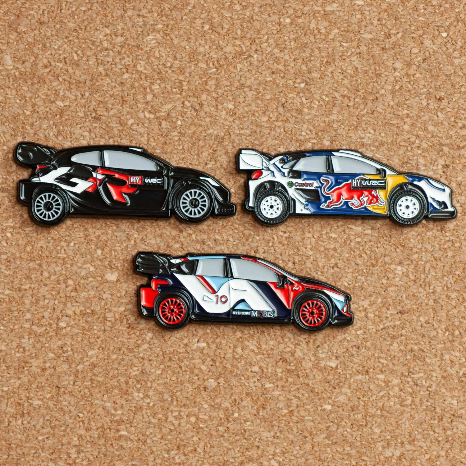 2024 WRC Rally1 Pin Bundle