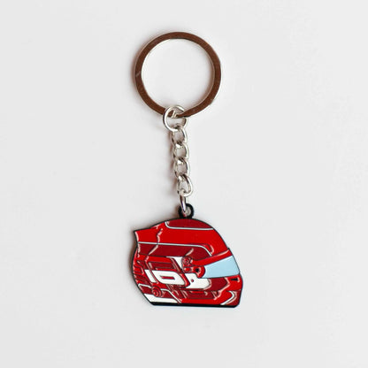 Charles Leclerc 2024 Helmet Enamel Keychain