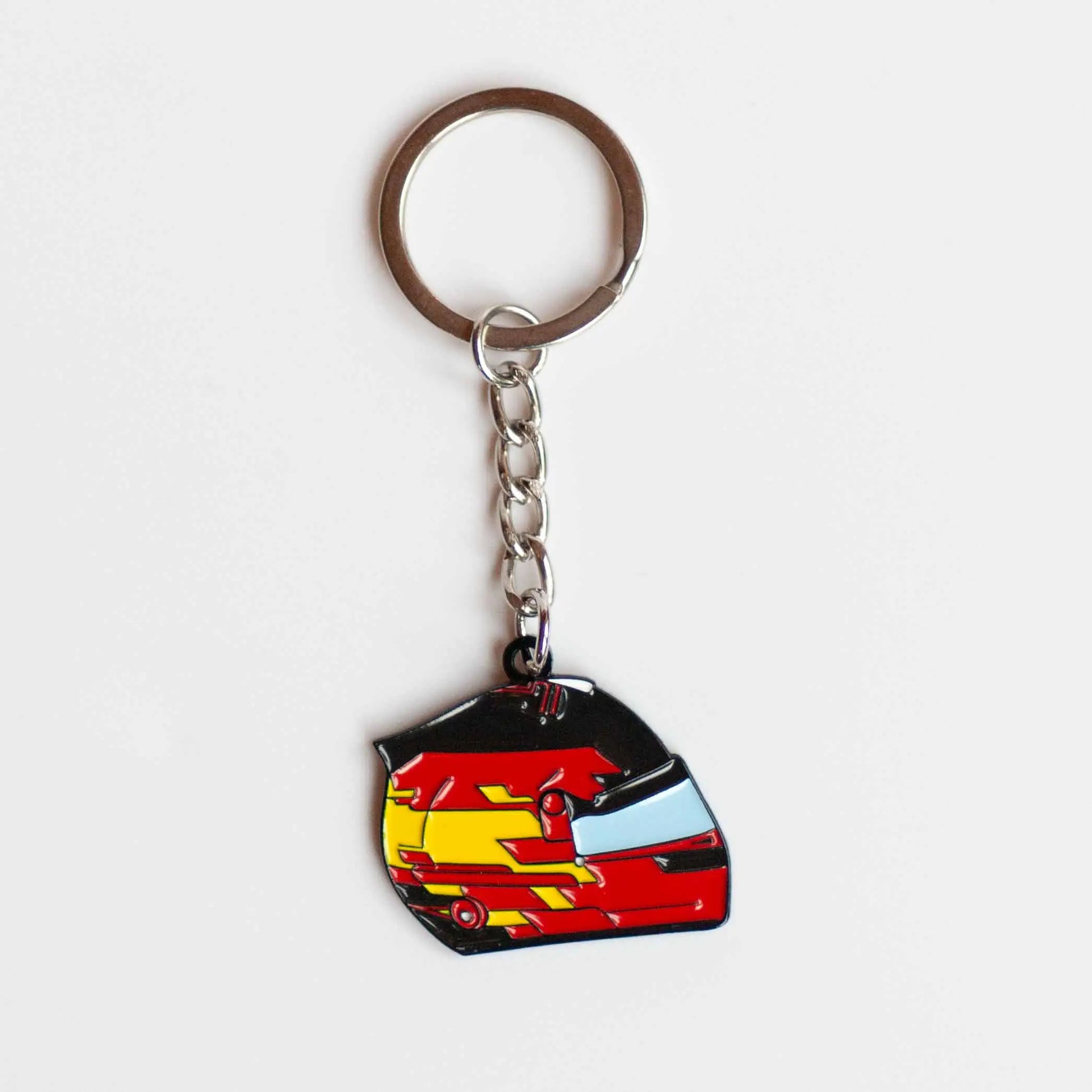 Carlos Sainz 2024 Helmet Enamel Keychain