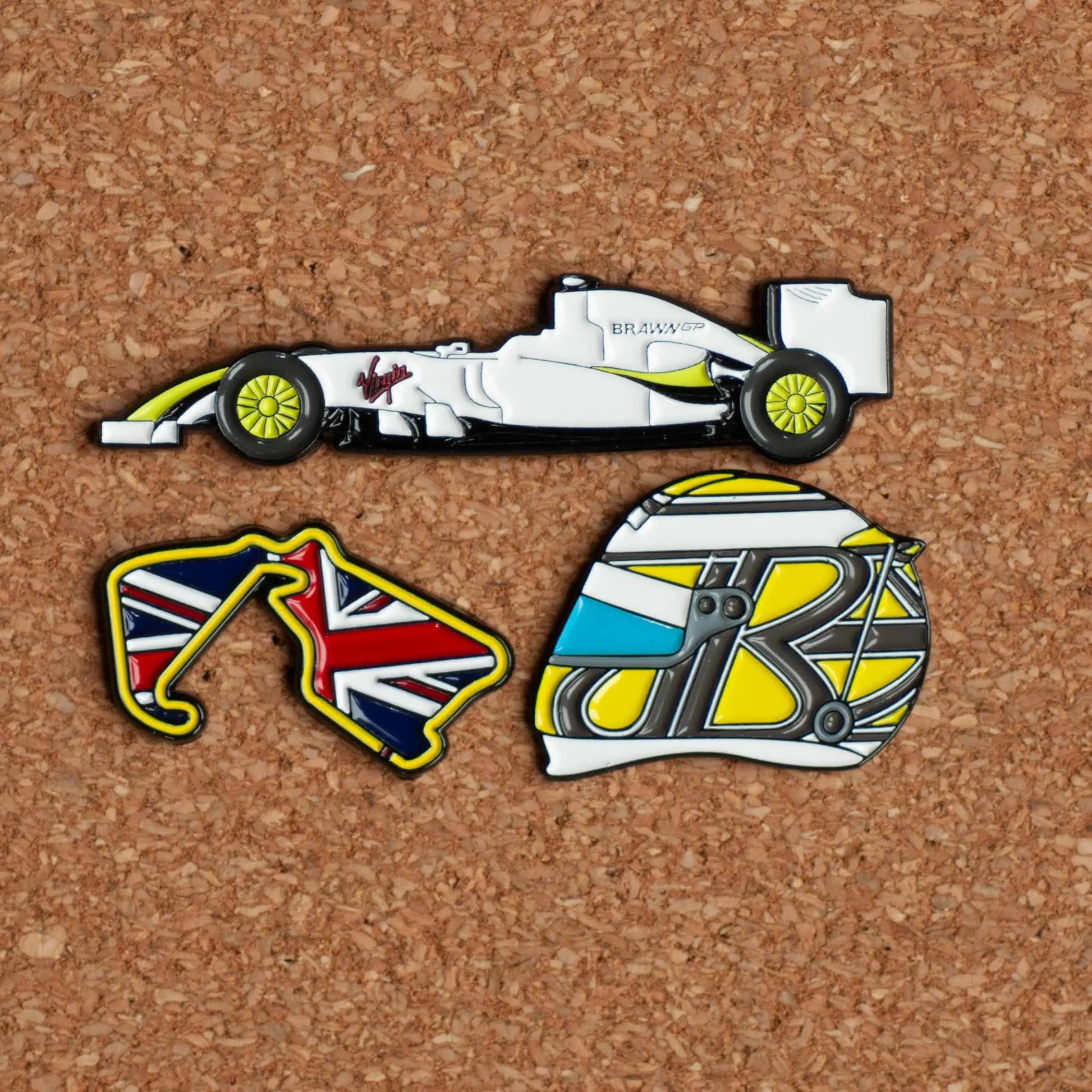 Jenson Button Pin Bundle